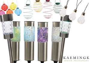 Kaemingk Announces New Solar Lighting Distribution Deal With Stax Trade Centres