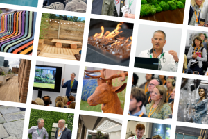 Landscape event poster